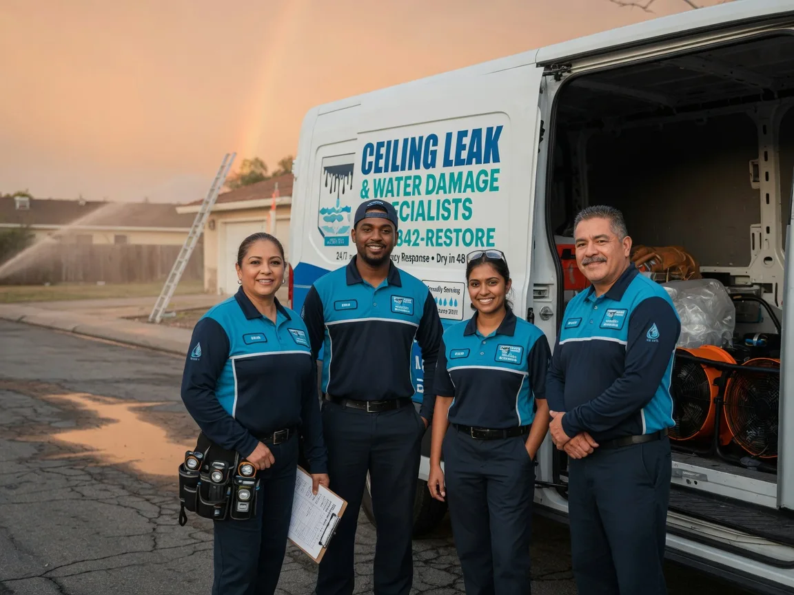 Ceiling Leak Cleanup company in Rossville, KS